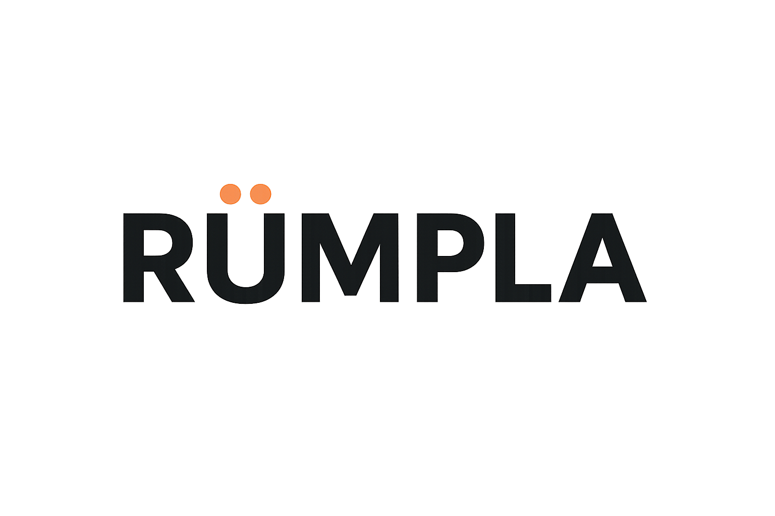 Rümpla Logo Transparent schwarz